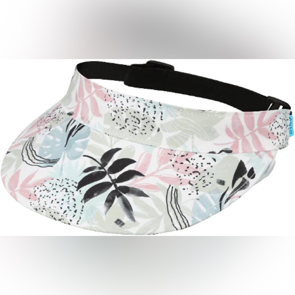 AVID Fishing Visor Floral Adjustable Hat New NWOT